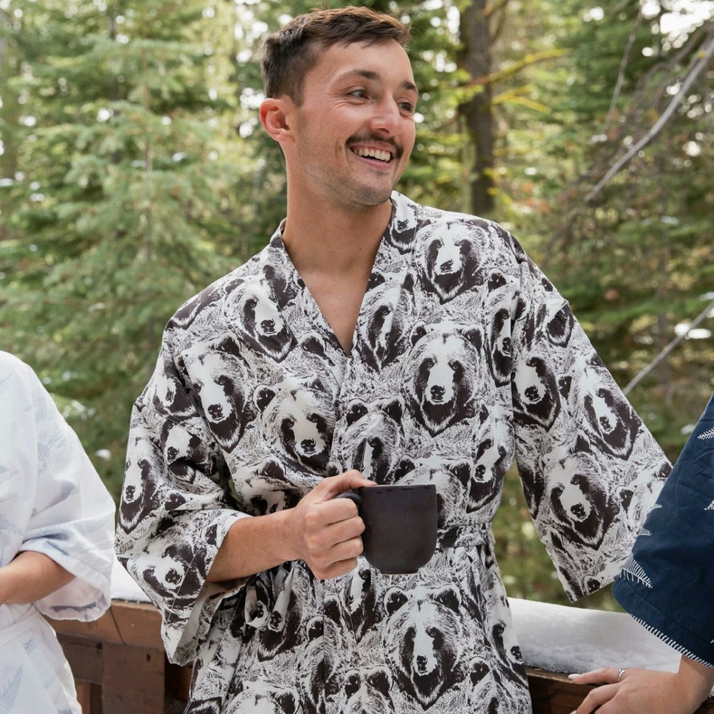 California Cowboy Vintage Style Pool/Beach Lounge Robe